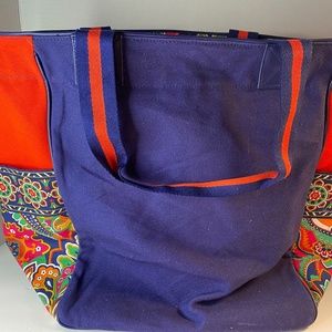 Vera Bradley Large Venetian Paisley Canvas Tote
